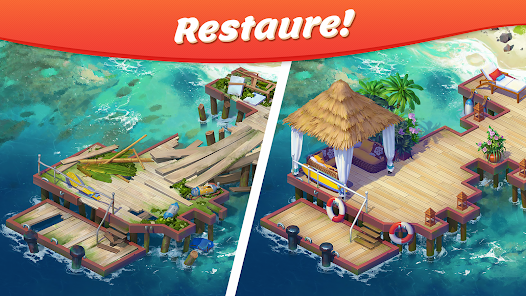 Tropical Forest: Match 3 Story Download Mod Apk