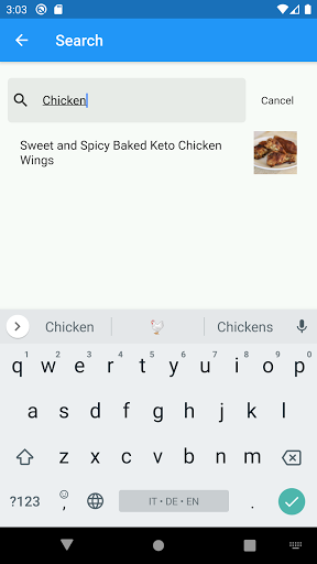 Nextcloud Cookbook Screen 3