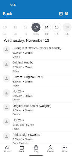 Original Hot Yoga HB Screenshot 2 - AppWisp.com