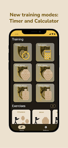 Android application IPSC Hit Factor Calculator screenshort