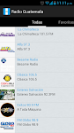 screenshot of Radio Guatemala