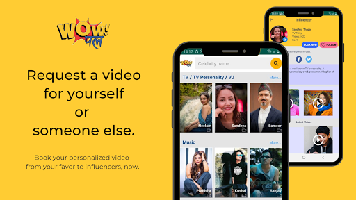 Android application WOW PAL screenshort