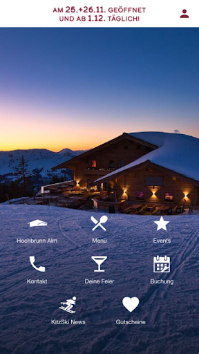 Android application Hochbrunn Alm screenshort