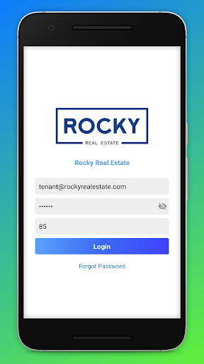 Android application Rocky Real Estate screenshort