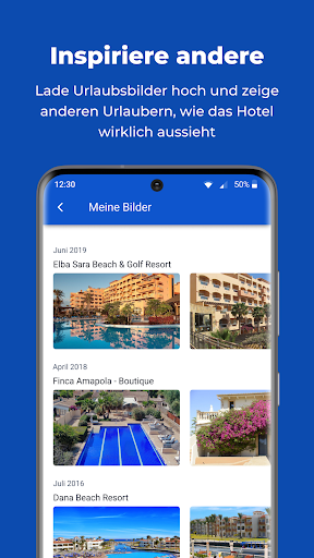 Screenshot of HolidayCheck - Travel & Hotels