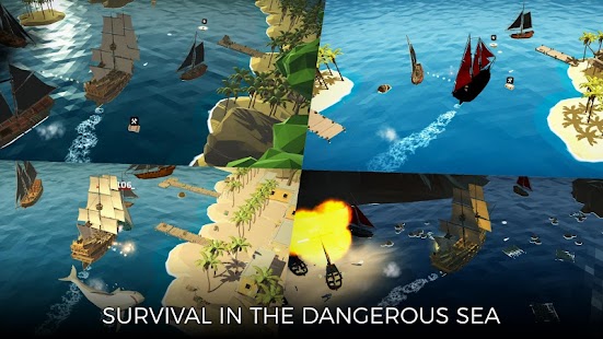 Пиратски свят Океан пауза Екранна снимка