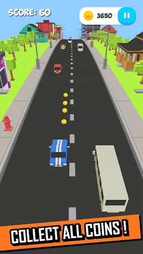 Android application Pixel Racer Cars 3D screenshort