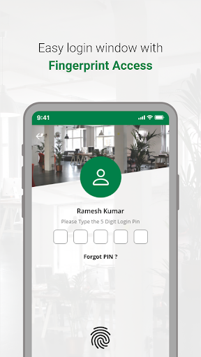 Android application Grassland HRM System screenshort
