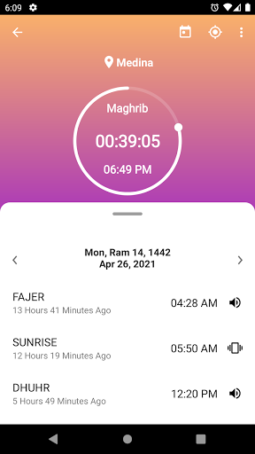 Hijri Calendar  Prayer Times Apk2