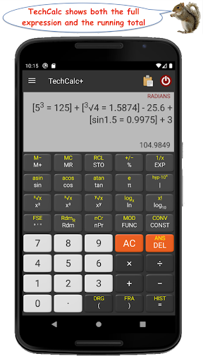 TechCalc + Scientific Calculator