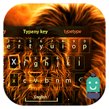 Flame Lion Theme Keyboard icon