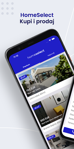 Android application Homeselect screenshort