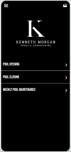 Kenneth Morgan Pool Services Screen 3