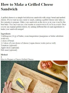 Sandwich Recipes Guide