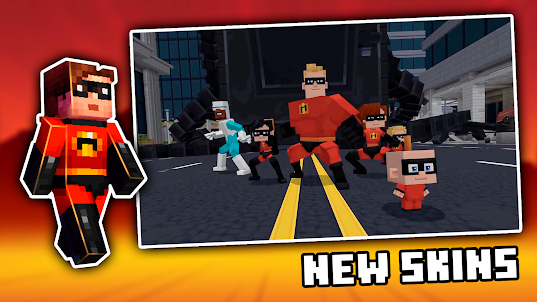 The Incredibles Mod for MCPE
