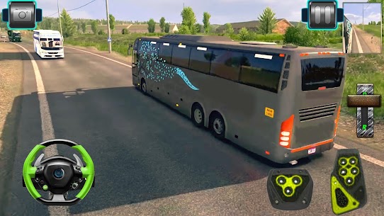 Public Coach Bus Driving Sim MOD (Unlimited Money) 1