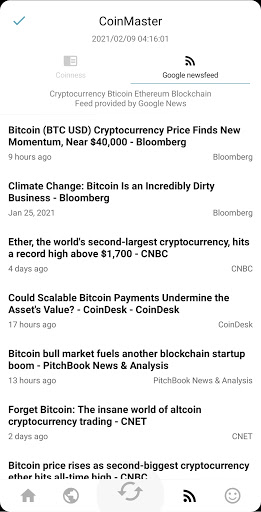 CoinMaster - Bitcoin Ethereum Screen 3