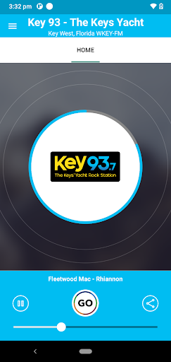 Android application WKEY-FM KEY 93.7 screenshort