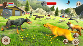 screenshot of Dog Family Sim Animal Games