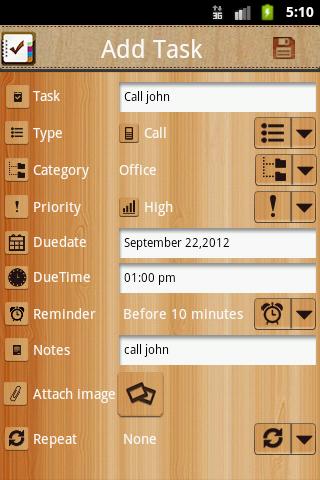 Todo List Screen 3