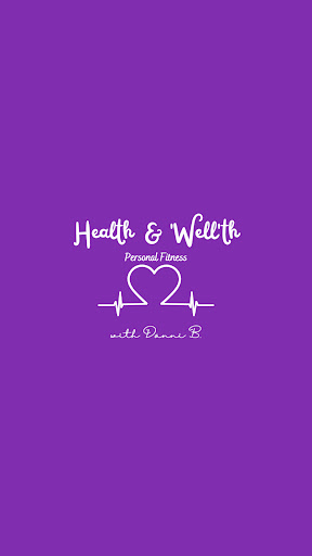 Android application Health and Wellth with Danni B screenshort