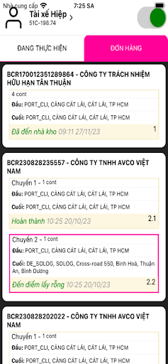CONVOI DRIVER Screen 3