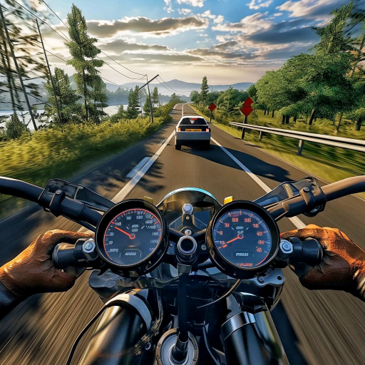 Novo Jogo de Moto para Celular - World Of Riders 