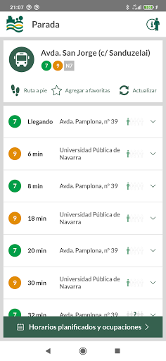 Tu Villavesa - Bus Pamplona Screen 3