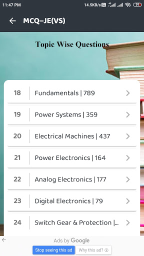 Junior Engineer Electrical MCQ Screen 3