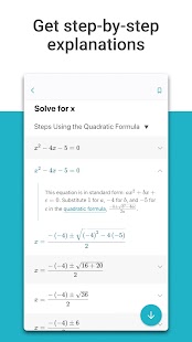 Microsoft Math Solver Screenshot