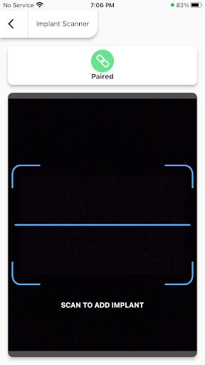 Implant Scanner Screen 2
