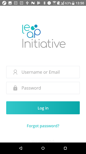 Android application Leap Initiative Mobile Applica screenshort