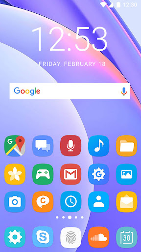 Theme of Samsung Galaxy S24 Screen 3