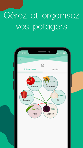 Android application Hortilio screenshort
