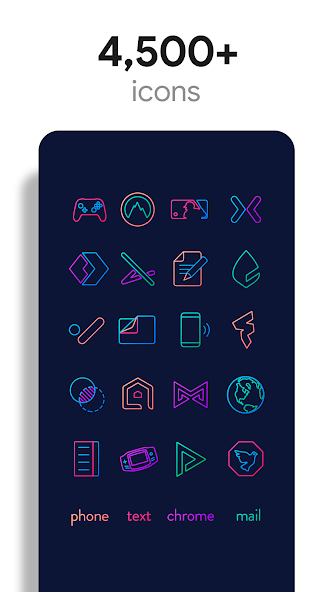 Lines Chroma - Icon Pack banner