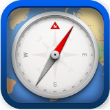 location finder with compass icon