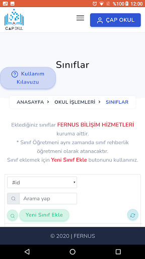 ÇAP OKUL Screen 3