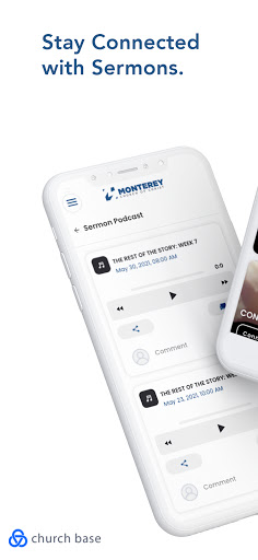 Android application Monterey Church of Christ screenshort