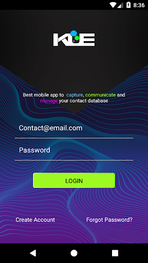 Android application KUE screenshort