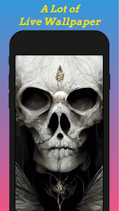 Skull Wallpaper Live 3D