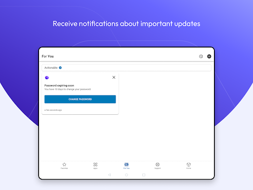 Screenshot of Intelligent Hub