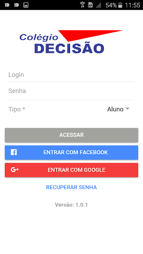 Android application Decisão Estância screenshort