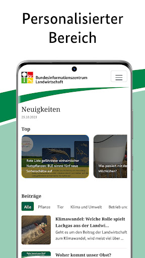 Android application BZL-Neuigkeiten screenshort
