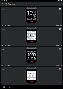 My WatchFace for Amazfit Bip Schermata