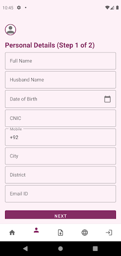 MeCare Screen 3