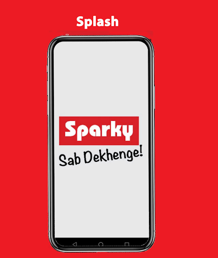Android application Sparky screenshort
