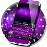 Purple and Black for Keyboard icon