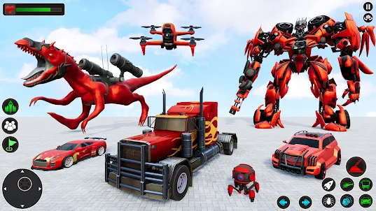 Transforming Robot Truck Games