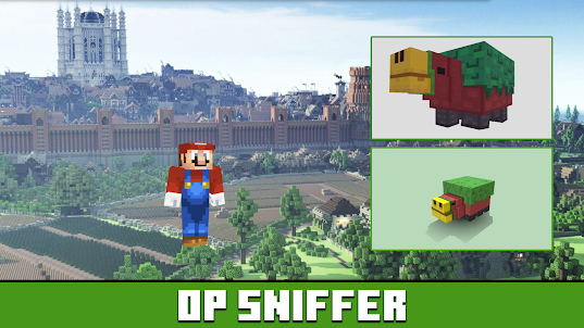 OP Sniffer mods Minecraft pe