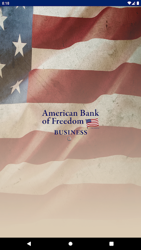 Android application American Bank of Freedom Biz screenshort